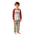 thumbnail image 4 of Lvotionpl 2026 Family Christmas Pajamas Matching Sets, Match Family Christmas Pjs Long Sleeve Top & Pants Set Matching Holiday Family Pajama Xmas Sets, 4 of 5
