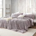 thumbnail image 4 of Coma Inducer Cozy Peaks® - ® Oversized Comforter Set - Chevron Frosted Sierra Queen Adult 3 Piece, 4 of 5