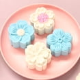 thumbnail image 7 of AYYUFE Mooncake Mold Cherry Blossom Flower Easy to Release Hand Press 3D Cherry Sakura Stamp Pastry Mould for Mid-autumn Festival, 7 of 7