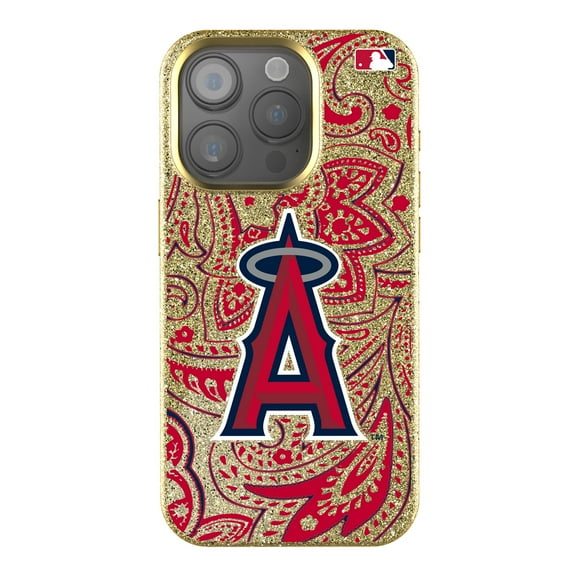 Keyscaper Los Angeles Angels Paisley Bling iPhone Case