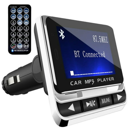 Wireless Bluetooth FM Transmitter Car MP3 Player 1.3