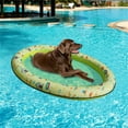 thumbnail image 2 of Greeniant Balsa de natación para mascotas, piscina inflable con patrón de impresión, juguete para jugar al agua al aire libre Suministros para perros No.01 Greeniant PT0620-01B, 2 of 6