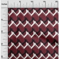 thumbnail image 1 of oneOone Viscose Jersey Fabric Chevron Geometric Print Sewing Fabric BTY 60 Inch Wide, 1 of 5