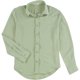 thumbnail image 1 of Ultra Flirt Womens Long Sleeve Button Up Shirt, brightgrn, Juniors, XS, 1 of 2
