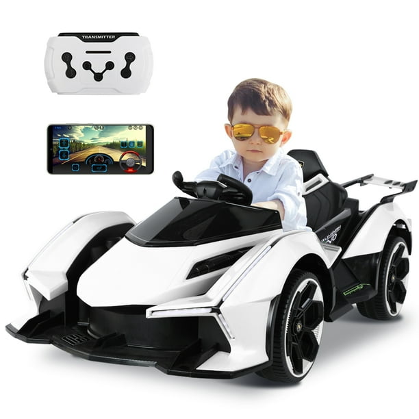 12V Toddler Ride On Baby Small Powered RideOn Car with Parental Remote Control Baby Riding Toy