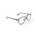 thumbnail image 4 of Stetson Men's ST143 Square Prescription Eyeglasses with Case, Gunmetal, 4 of 7