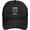 Black, variant on Wings Angel Parkinson's Disease Awareness Baseball Cap Women Men Dad Hat Golf Cowboy Hat Trucker Hat