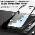 thumbnail image 5 of SOATUTO for iPhone 13 Mini 5.4 inch 2021 Phone Case Built-in Screen Protector Touch-Sensitive Clear 360° Full Body Flexible TPU Bumper Full Body Transparent Cover - Black, 5 of 8