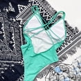 thumbnail image 6 of One Piece Swimsuit for Women Women's Solid Set Swimsuit One-Piece Filled Bra Swimwear Beachwear, 6 of 9