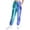 Blue, variant on iiniim Kids Girls Metallic Harem Pants Hip Hop Jazz Street Dance Trousers Athletic Sweatpants Light Green 6