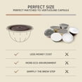 thumbnail image 4 of Discos de café reutilizables, para piezas de máquinas de espresso, filtros de alimentos con tapa Cuchara Cepillo 1 Tapa, 4 of 9