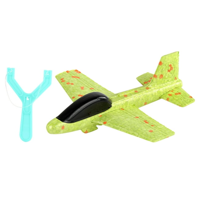 Catapult Plane Toy, Outdoor Flying Device, Durable Plastic Construction, Easy Assembly, for Kids, Spring-Loaded Launch, Remote Control Option, Gift for Boys/girls, Summer Fun, Educational Hzhnb