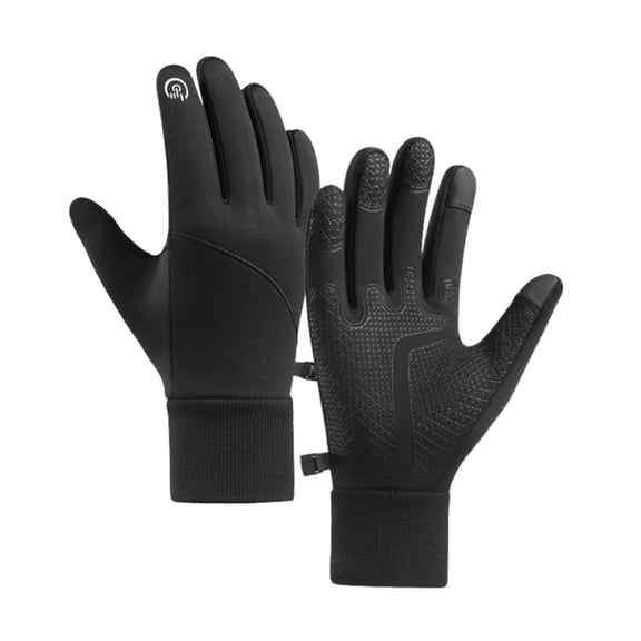 YFGEFTR Winter Gloves for Men Women, Warm Water Resistant Touch Screen Gloves for Running Cycling Driving Hiking Walking Sports Outdoor Texting Work