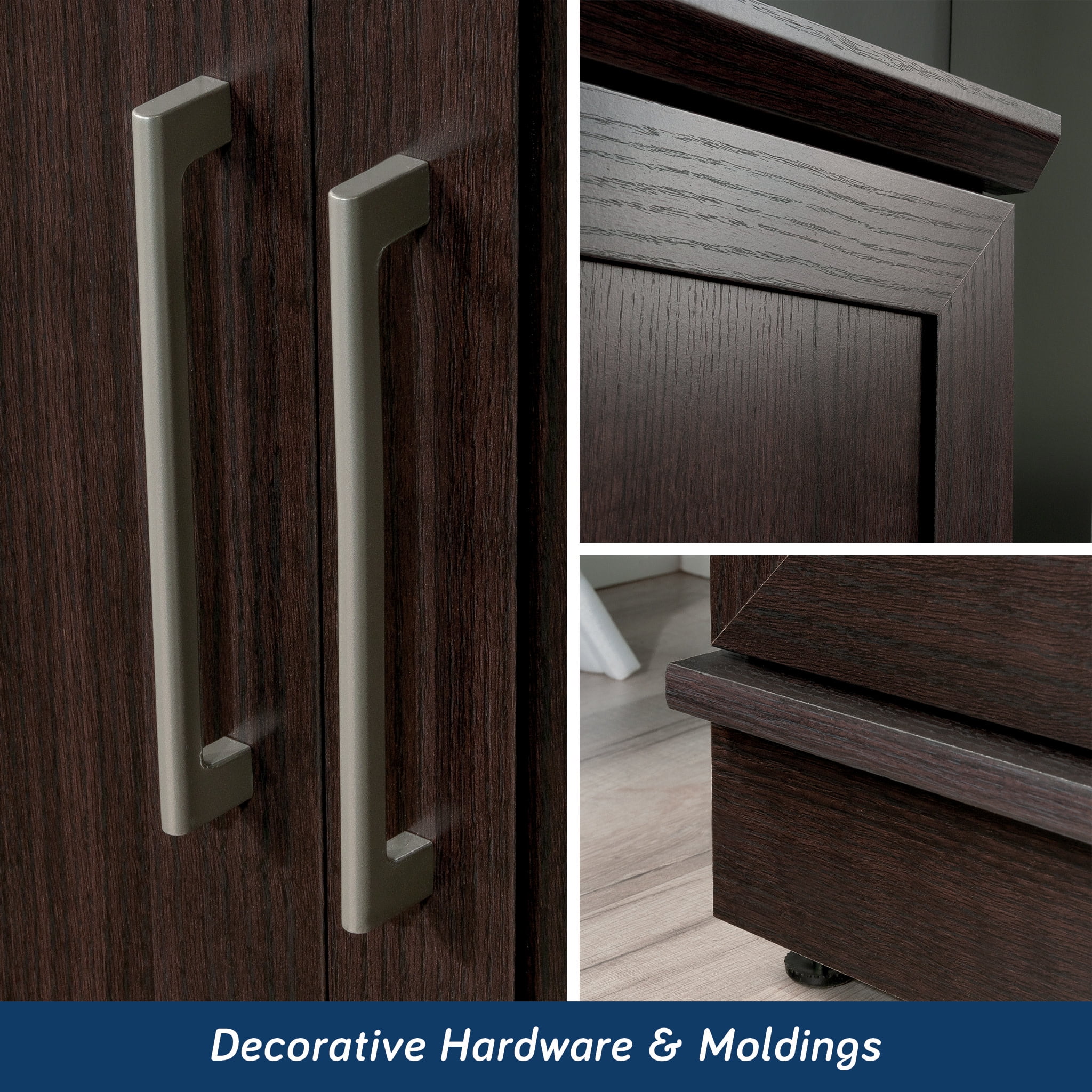 Sauder HomePlus Storage Cabinet, Dakota Oak Finish