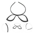 thumbnail image 3 of Unique Bargains 1 Pc Cute Frosted Animal Headbands for Women Black, 3 of 6