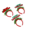 thumbnail image 5 of 3 piezas de diademas navideñas para disfraz, diademas para el pelo, diademas navideñas para fiestas, regalos de Navidad, 5 of 5