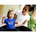 thumbnail image 2 of Old Glory Toddler I Heart My Awesome Papa 8 Bit Pixel Short Sleeve Graphic T Shirt, 2 of 6