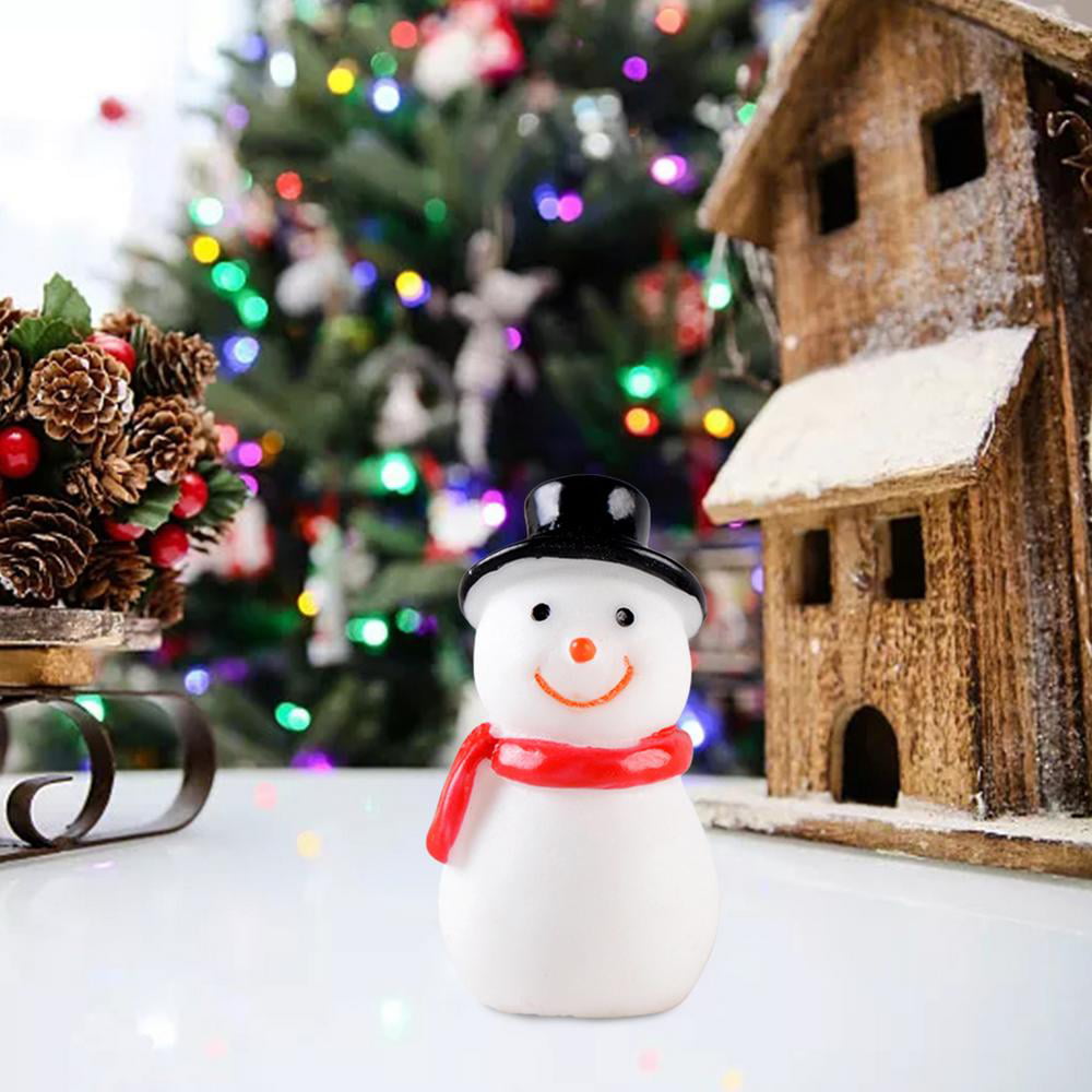 Miniature Christmas Tree Santa Claus Snowmen Snow Duck Terrarium Accessories HOT 