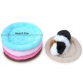 thumbnail image 3 of Tapis de Couchage Hamster Coussin Rond Chaud pour Animaux Tapis de Couchage pour l'Hiver, 3 of 10