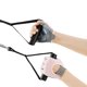 thumbnail image 5 of Herramientas y mejoras para el hogar Guantes de fitness Guantes de gimnasio transpirables de medio dedo con agarres de silicona antideslizantes Adecuados para levantamiento de pesas Entrenamiento Dive, 5 of 6