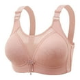 thumbnail image 3 of YDLCAFD Womens Bras No Underwire Comfortable Seamless Full Coverage Bra for Women Wireless Bras with Soft Support Regular and Plus Size Strapless Bras for Women Large Bust Clear Straps, 3 of 3