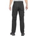 thumbnail image 4 of Wantdo Men's Pants Ripstop Cargo Pants Hiking Work Pants Black 34x30, 4 of 9