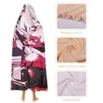 thumbnail image 4 of Hazbin Hotel Animation Hooded Blanket Soft Warm Cloak Wearable Blanket Hoodie For Kids Adult Cozy Flannel Fleece Bedding Throw Hooded Blanket, 4 of 7