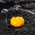 thumbnail image 2 of YIKA Halloween Decoration Halloween Pumpkin Head -in-the-Dark Resin Decor Miniature Night Light For Desktop Home Party Decoration Holiday Gift Halloween Ornaments, 2 of 2