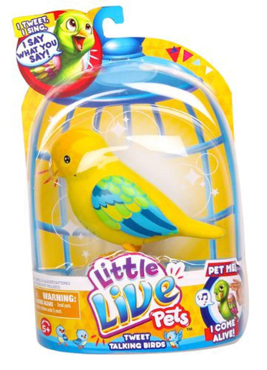Moose Toys Little Live Pets Single Pack Playset Bird 3 Cheeky Charlie
