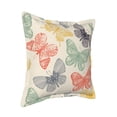 thumbnail image 2 of Bingfone Decorative Pillow Covers 20"x20" Butterfly Couch Pillow Cases Modern Farmhouse Covers for Couch Sofa Bed, 2 of 9