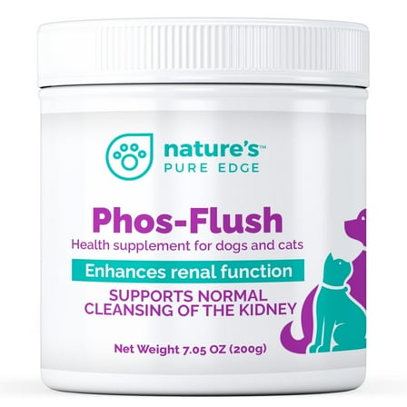 Nature's Pure Edge Kidney Support Hydration Appetite Urination Powder for Cats & Dogs, 200g