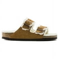 thumbnail image 2 of BIRKENSTOCK Unisex Arizona Shearling Mink Suede/Natural Shearling - 1001128, 2 of 5