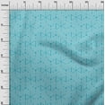 thumbnail image 3 of oneOone Cotton Cambric Sky Blue Fabric Geometric Fabric For Sewing Printed Craft Fabric By The Yard 42 Inch Wide, 3 of 4