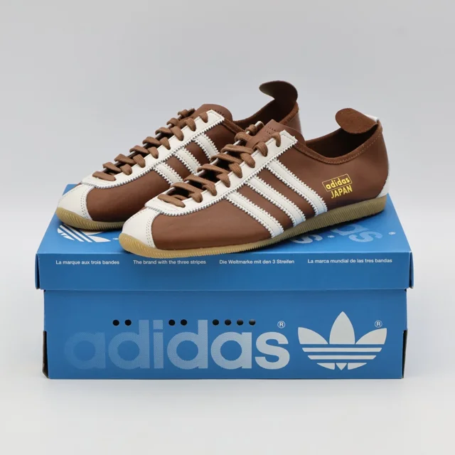 JH5434 Ad-id-as Originals Japan Preloved Brown Cloud White Cardboard (Men's)