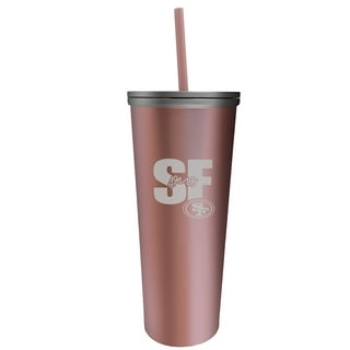 San Francisco 49ers Helmet Cup 32oz Plastic with Straw