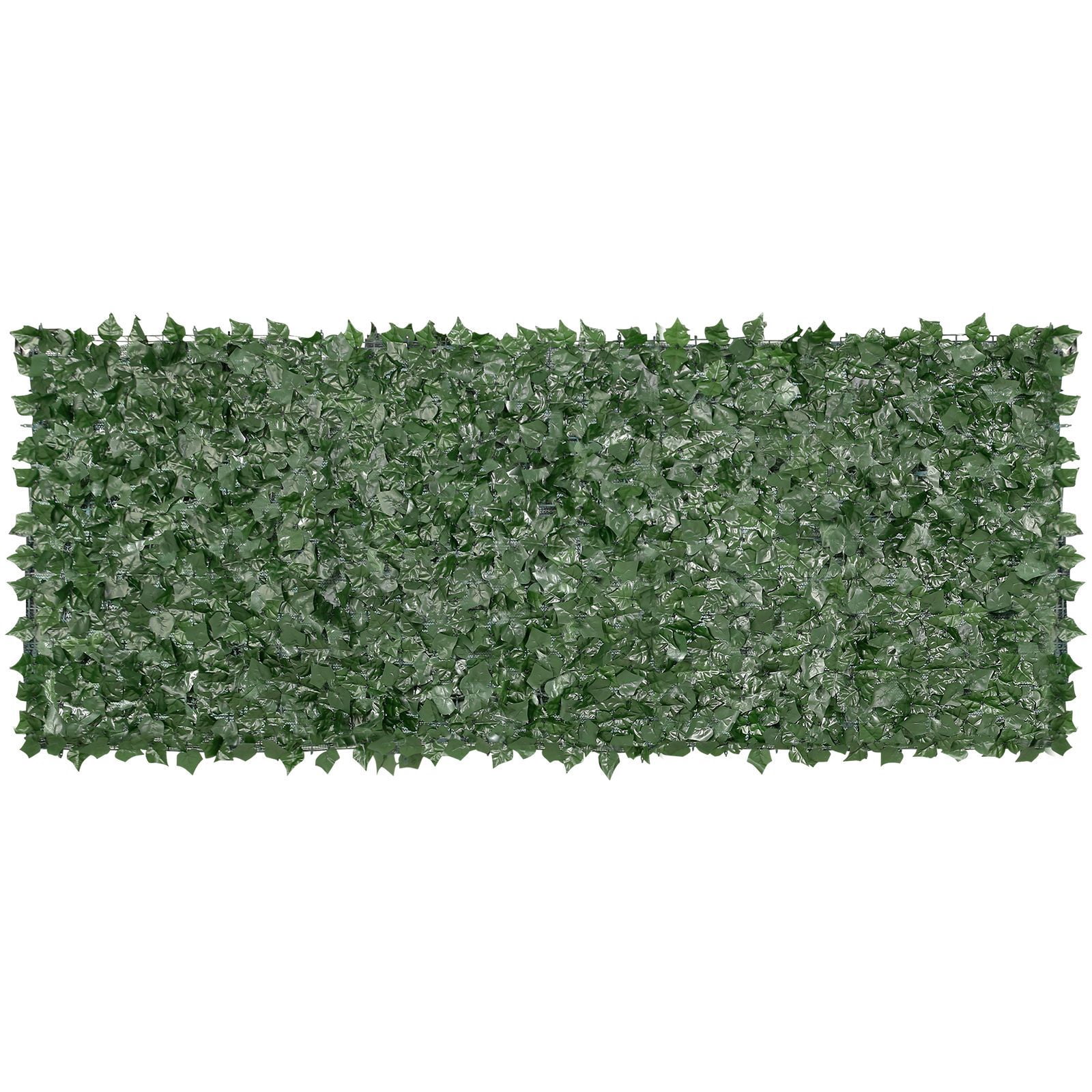 Artificial Ivy Privacy Fence 39x98 Inch UV-Resistant Silk Leaves PE Mesh Backing 100% Blockage for Garden Balcony