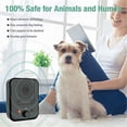 thumbnail image 3 of Repelente de perros ajustable de 3 niveles, dispositivo automático antiladridos ultrasónico, antirruido para perros al aire libre, antiladridos, suministros para mascotas ZUK, 3 of 5