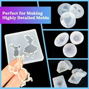 LET'S RESIN 15A Silicone Mold Making Kit-Translucent Silicone Rubber Non-Toxic Liquid Mold Making Silicone-20.46oz Super Elastic Molding Silicone