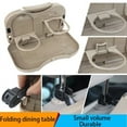 thumbnail image 4 of Soporte Plegable para Comida y Bebidas en Asiento Trasero de Auto - Mesa Multifuncional para Viajes, Estilo Elegante y Práctico en Color Negro, Ideal para Mantener el Orden y Comodidad., 4 of 6