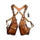 thumbnail image 5 of Bolso de hombro para axilas, bolso tipo chaleco multiusos para fiestas, viajes, cosplay y actividades al aire libre Marrón, 5 of 8