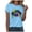 Blue, variant on HCNTES Mardi Gras Shirt for Women It's Mardi Gras Yall Shirts Funny Carnival Outfit Tshirts New Orleans Party V Neck Tee Tops(Size:S)
