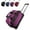 Purple, variant on Rolling Duffel Bag, 25" Trolley Travel Boarding Bag, Lightweight & Waterproof Expandable Carry On Luggage, Ideal for Gym, Travel, Trip, Purple