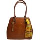 thumbnail image 1 of Bolsa dama en piel troquelada con Lele  Niña Otomi Mod. 956551 Breca Lele, 1 of 6