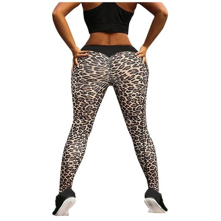 

Premium 2023 Gifts Women S Leopard Print Hip Lifting Yoga Pants Sportswear Leggings