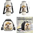thumbnail image 7 of Uorisanigo Sunflower Cow School Bag Set of 4, Lightweight Kids Backpack with Lunch Box Pencil Case Water Bottle Sleeve, 17 inch SchoolBag Set Elementary Middle School Bookbag, 7 of 7