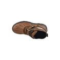 thumbnail image 3 of POLO RALPH LAUREN Mens Brown Traction Water Resistant Comfort Oslo Round Toe Wedge Lace-Up Leather Boots Shoes 7.5 D, 3 of 4
