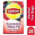 thumbnail image 1 of Lipton Summer Fruits with Hibiscus Herbal Tea, 1 of 8