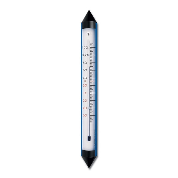 Thermometer 18.5 in Aluminum Electric Blue