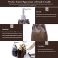 thumbnail image 3 of Coofit Lotion Dispenser Creative Resin Soap Dispenser Hand Soap Dispenser for Bathroom, 3 of 10