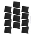 thumbnail image 1 of Desktop Message Blackboard Mini Chalkboard Decorations for Home Office Cafe 3.9×3.1×1in Eco-Friendly Acrylic 12Pcs, 1 of 5